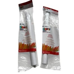 Loew Cornell Simply Art Rice Paper Roll 12×120 inches two rolls crafting