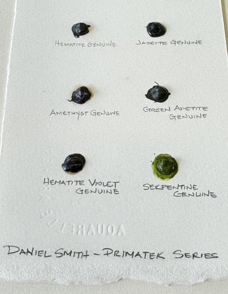 Sloppy babies…Primatek 6 Color Dot sheets – Daniel Smith Extra Fine Watercolors