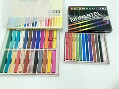 36 Pastels – Prismacolor Pastels (set of 12) and Koss Square Pastels (set of 24)
