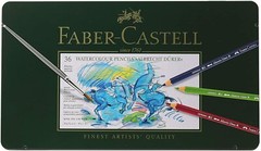 Faber-Castel FC117536 Albrecht Durer Artist Watercolor Pencils in A Metal T