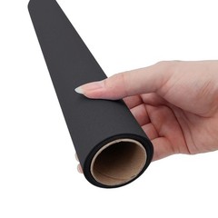 Book Cloth 17×55 Inch Fabric Surface Paper Backed Binding Black Supplies Cover