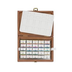 Schmincke – HORADAM® AQUARELL Premium Color Box with 24 Finest Watercolors,