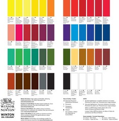 Oil Paint 200ml 6.75 Fl Oz Cadmium Red Medium Winsor Newton Winton Color