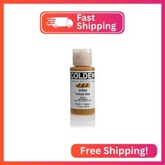 Golden Fluid Acrylic Paint 1 Ounce-Historical Indian Yellow Hue