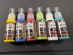 FolkArt DOTS Acrylic Dotting & Writing Paint Set 6pc 2oz Yellow Blue Red White &