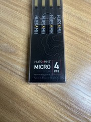 4xHuesamhi Micro Line Pen,Pigment Ink Waterproof High Quality Line Art.005 Black