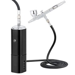 cordless Portable Airbrush kit with Compressor,Rechargeable and replaceable a…