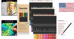 Soft Core 72-Color Colored Pencils for Blending & Shading – Non-Toxic Gift Set
