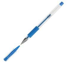 Gel Pen, Pastel Blue – Ballpoint – Non-Smear + Quick Dry – Writing, Drawing