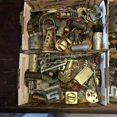 2 pounds “Steampunk Parts for Artist”- assorted smalls – clean bulk #NJ23