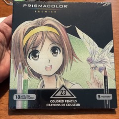 Prismacolor Premier Colored Pencils, Manga Colors, 23-Count – Brand NEW SEALED