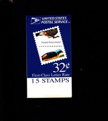 1998 US Booklet BK272/3225, Tropical Birds! MNH Stamps