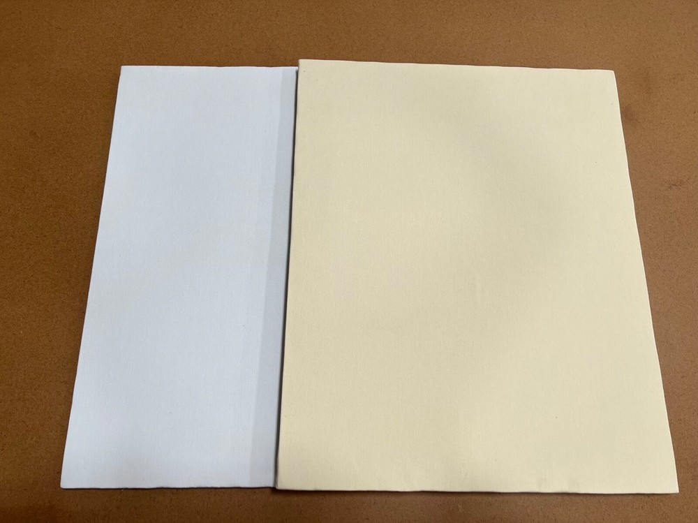 12 Pack Blank Foam Canvas Wall Art Boards DIY Paint Crafts White Natural Cream