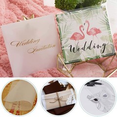 WeLiu Vellum Paper 8.5 x 11 Translucent Printable 65 8.5-x-11-Inch, Clear