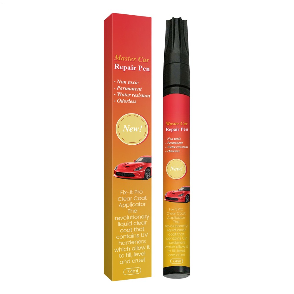 Car Scratch Removal Pen 7.4ml Touch Up Paint Pen for All Cars Weatherproof Long