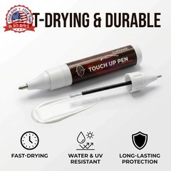 Snowflake White Pearl(25D) Touch Up Paint Pen Compatible with Mazda – Exact Colo