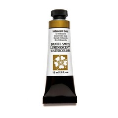 Extra Fine Iridescent Gold Watercolor Paint 15ml Tube – 0.5 Fl Oz