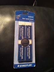STAEDTLER Mars Plastic, Premium Quality Vinyl Eraser, White, Latex-free, Germany