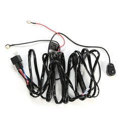LED Light Bar Wiring Harness Kit 280W 12V 40A Power Relay F On/Off Switch 10ft