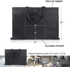 37 X 25 Inch Trade Show Display Case Carry Bag, Extra Large Bag for Trade Show C