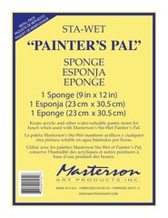 Painters Pal Bundled Set Airtight Wet Palette 9in x 12in with 30 Acrylic