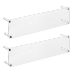 2pcs Artist Leaning Bridge, Acrylic Hand Rest for Painting, Drawing Hand