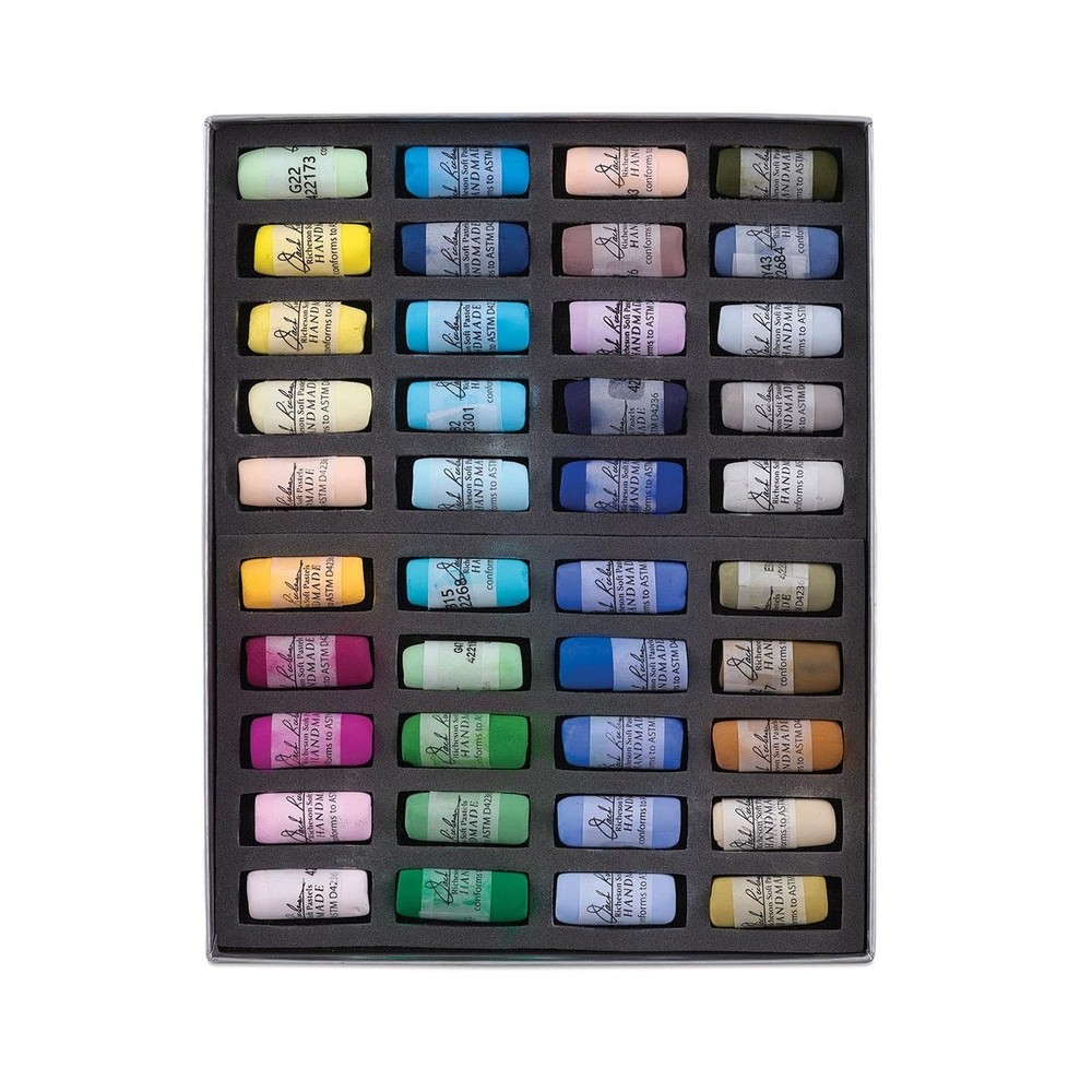 Jack Richeson 422926 Hand Rolled Soft Pastels Landscape Set