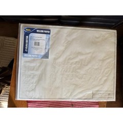 Helix 100% Cotton Rag Acid-free Vellum Paper Pad 10 Sheet Pack 18″ x 24″