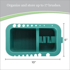 Green Brush Basin, Easy to Clean, Acrylic Paint, Arts, Crafts, One Stroke, 1200