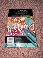 Spectrum Noir Colorista Watercolor Pads X 5 Holiday Embossed Foil – New/sealed!