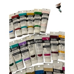 Liquitex Professional Heavy Body Acrylic Paint Lot 34 Tubes Mixed