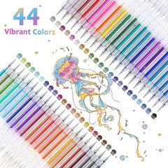 PAINT Glitter Pens,44 Metallic Sparkly Colors Glitter Pen,Quick-Drying Ink Pe…