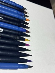 Tombow ABT Dual Brush Pens 18/15 Staedtler MarsGraphic 3000 Duo Color Brush