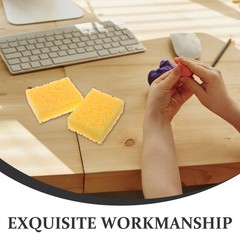 2Pcs Portable Rectangle Sponge Blocks for DIY Pottery and Craft Use