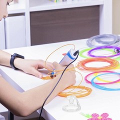 4PCS 3D Pen Support Base – Transparent Holder for 3D Printing Pen