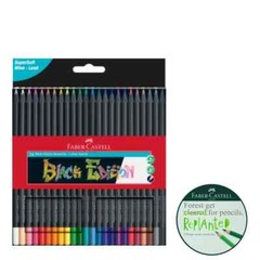 1 x Faber-Castell – Black Edition Colour Pencils ( Pack of 24) NEW VibrantColour