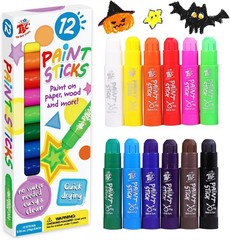 TBC The Best Crafts Paint Sticks,12 Classic 0.35 Ounce (Pack of 12), 12