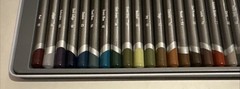 New Derwent Graphitint 24 Tinted Graphite Pencils Tin Vibrant Watercolor Shades