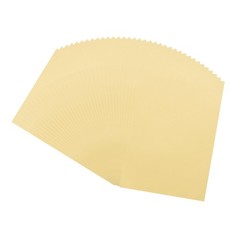 100 Sheets Gold Colored Vellum Paper 5.9×8.3 Inch 100gsm Printable Craft