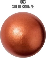 Solid Bronze Metallic Acrylic Paint – 2 Ounce Non-Toxic for Indoor & Outdoor Use
