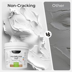 Modeling Paste 3840ml/197.5 oz for Acrylic Painting, High Density Acrylic Med…