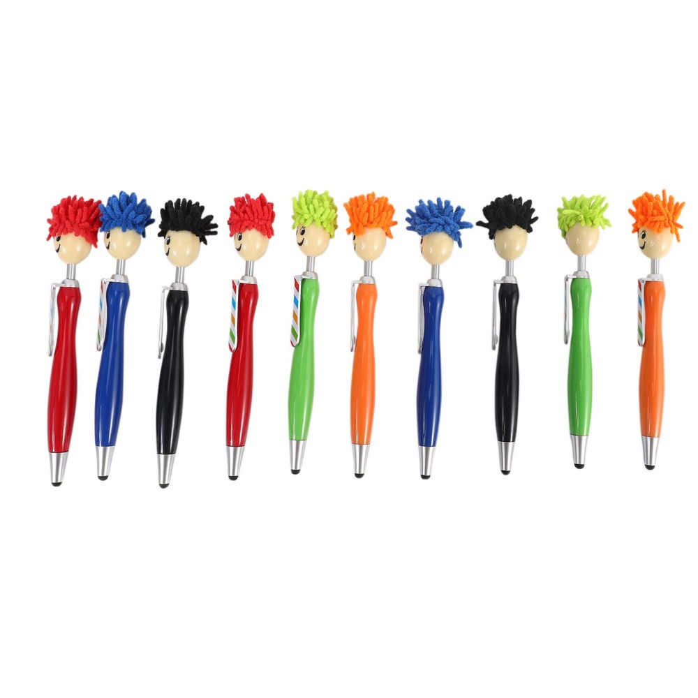 10 Pieces Mop Topper Pens Screen Cleaner Stylus Pens Stylus Pen Duster for2846