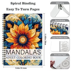 Aannanl Adult Coloring Book Set of 3 Books for Adults Colourful
