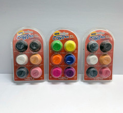 Cray-Pen Wax Pucks Lot of 3 Packs 18 Colors Refill Surebonder NEW Sealed