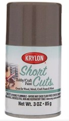 Krylon Short Cuts Metallic Spray Paint, Antique Bronze, 3 Oz.