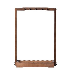 Chinese Brush Shelf Pen Hanger Wood Brush Stand Rack Hanger with 10 Pins Call…