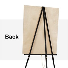 Falling in Art 65 A-Frame Tripod Easel Stand, Wooden Display Easel with Adjus…