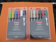 Brand New -Lot Of 2 Craft Smart Premium Chisel Tip Oil-Based Paint Pens – Sealed