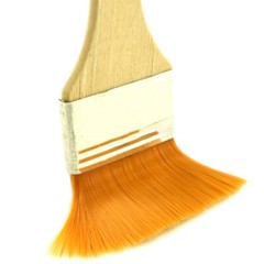 Paint Durable Brush Wood Handle Oil Brushes Nylon Bristles Decorating Fine Wall