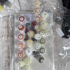 Paint by Number Craft Lot Kits Easel Tripod Canvas Paints Brushes Accessories